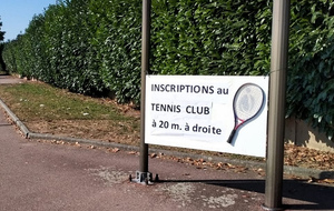 Inscription Ecole de Tennis 2023-2024
