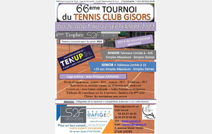 66ème Tournoi Open du TCG (Senior / S+ 35 ans)