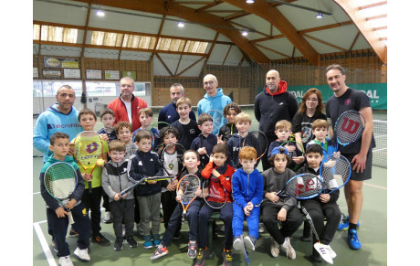 Les Ecuyers en mode match et les Gladiateurs en mode padel